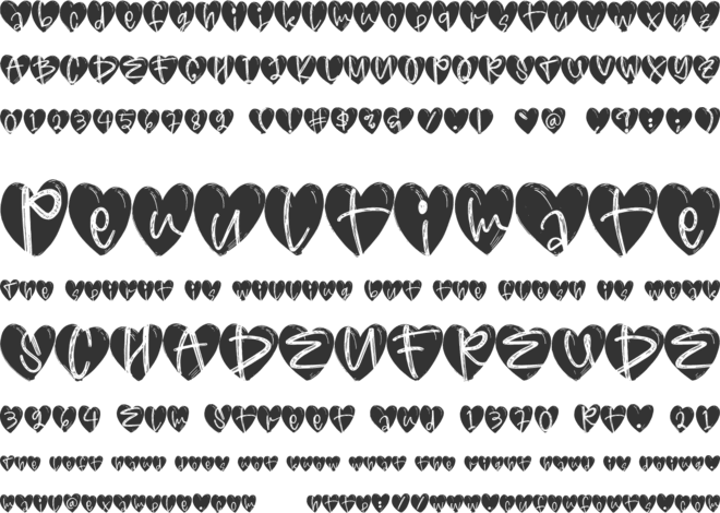 Go Love font preview