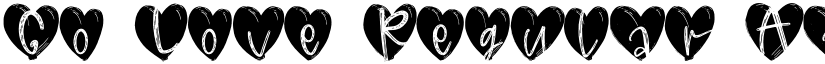 Go Love Regular font