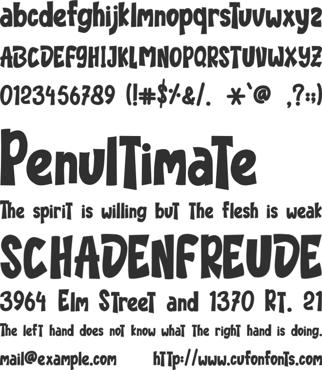 BIRTLOVE - Personal Use font preview