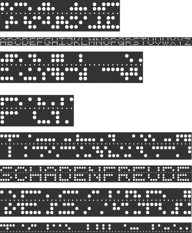 BaudotMurray font preview