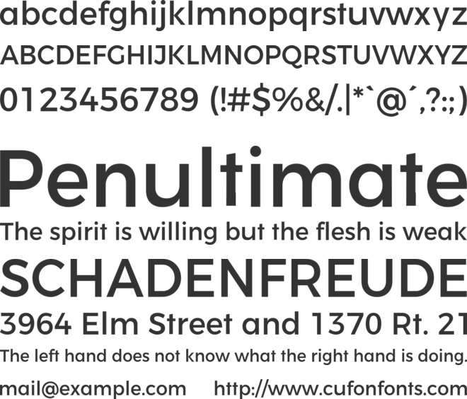 Steamflix Grotesk font preview