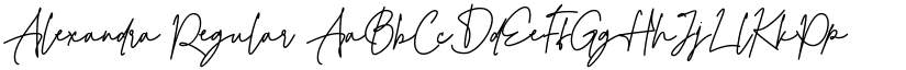 Alexandra font download