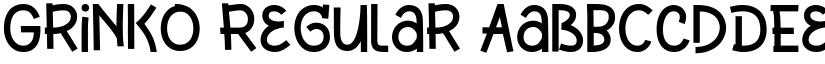 Grinko Regular font