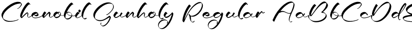 Chenobil Gunholy font download