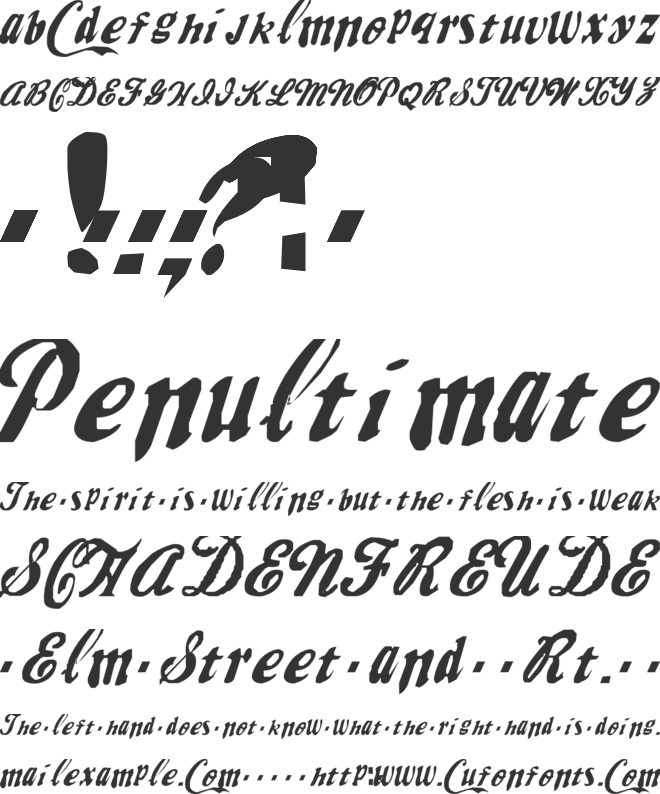 MrFisk-Coke font preview