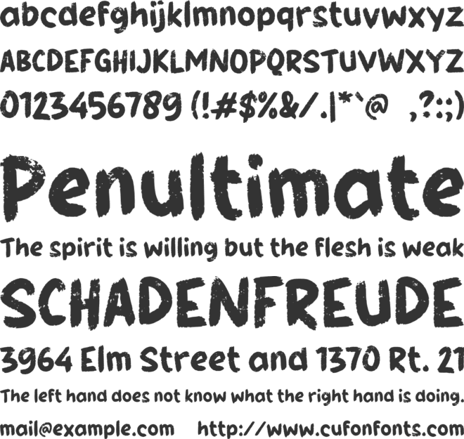 g Guelo font preview