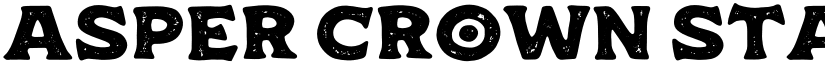 Asper Crown Stamp font
