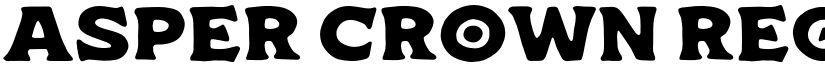 Asper Crown Regular font