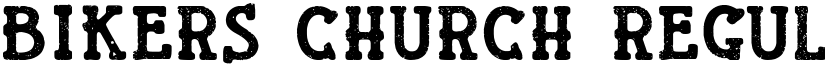 Bikers Church Regular font