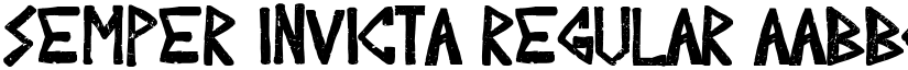 Semper Invicta font download