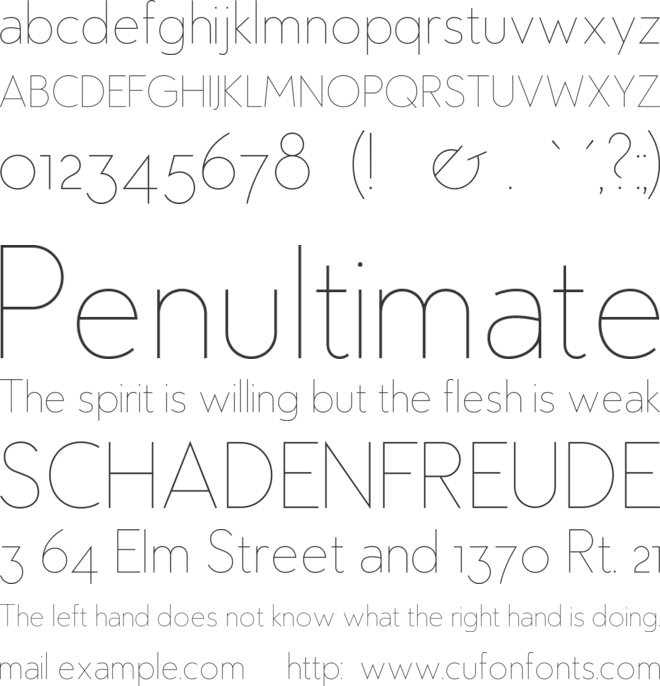 Edelsans font preview
