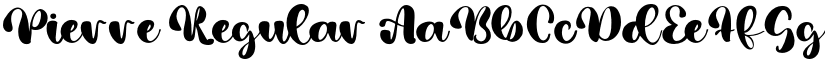 Pierre Regular font
