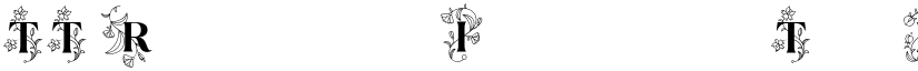 TT Ramillas Initials Trl Bd font