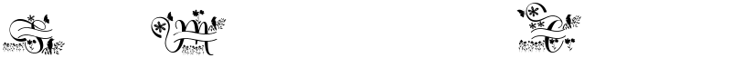 Spring Monogram Regular font