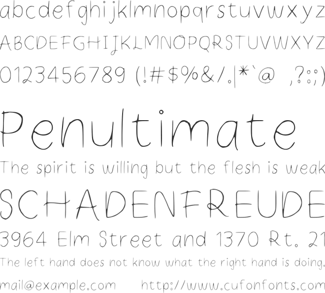 Rose Blossom font preview