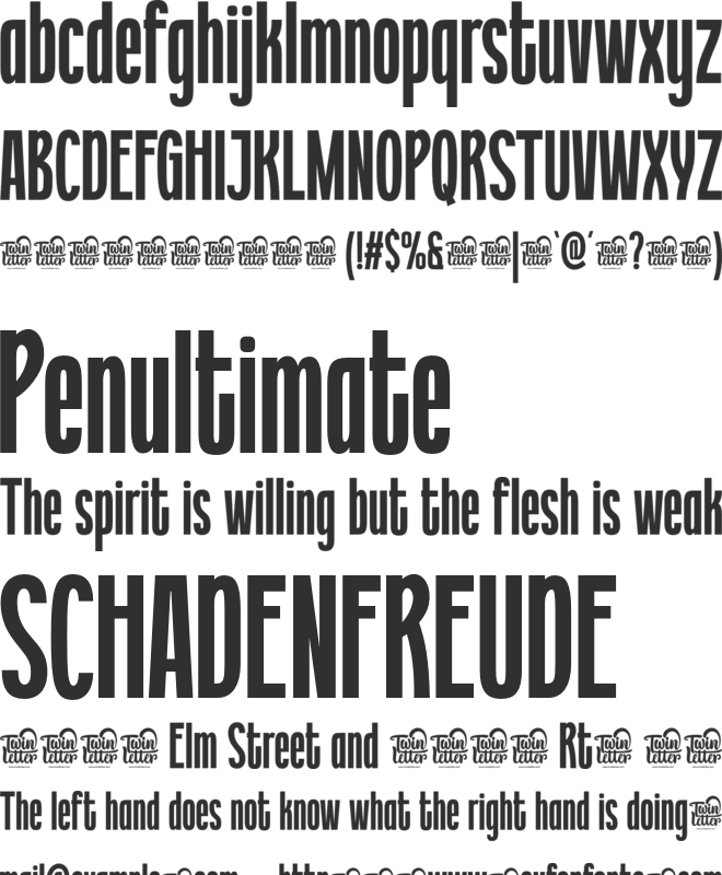 Getoik trial font preview