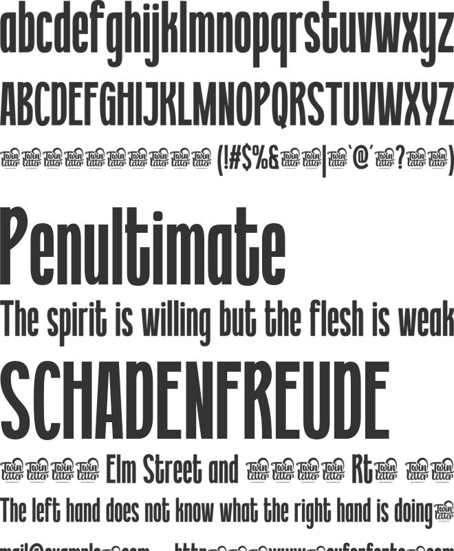 Getoik trial font preview