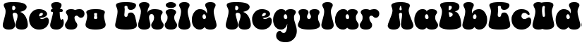 Retro Child Regular font