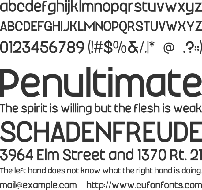 Maduratna font preview