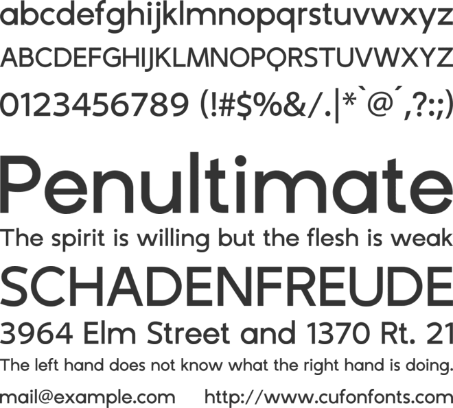 ZT Gatha font preview