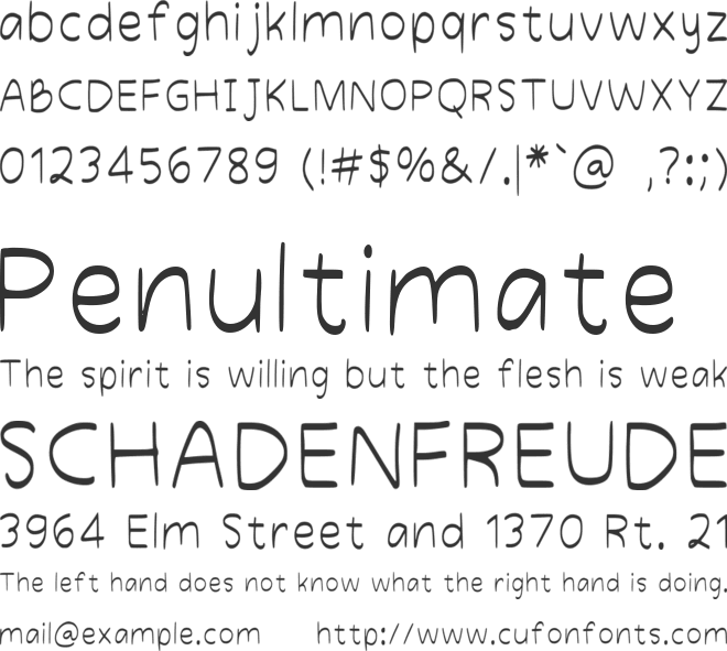 Pink Bask font preview