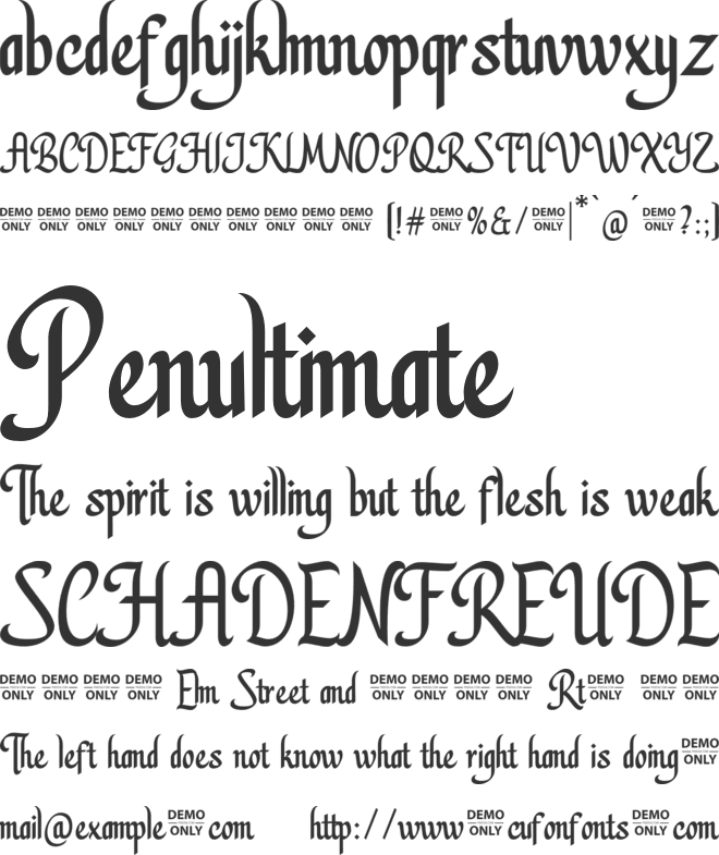 Hello Ramadhan font preview