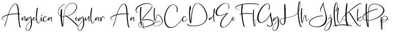 Angelica Regular font