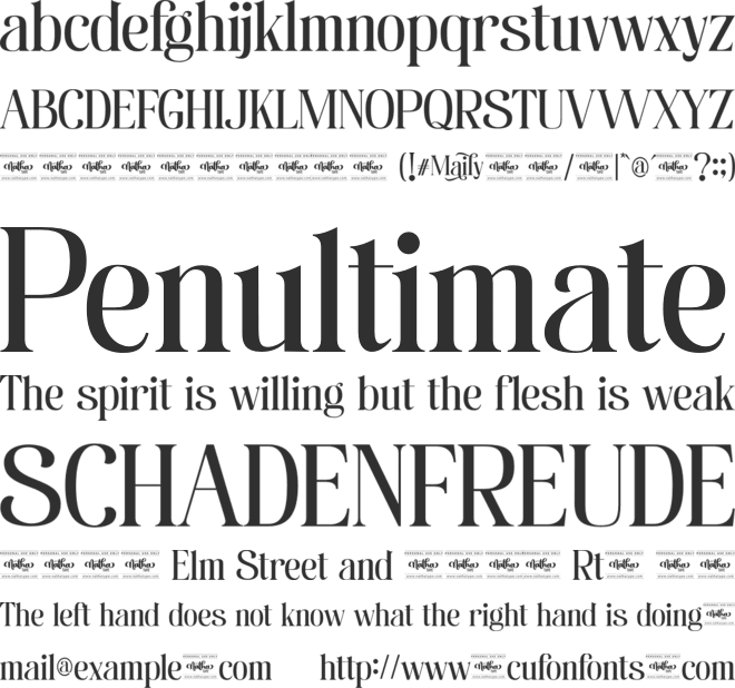 Maily Personal Use font preview