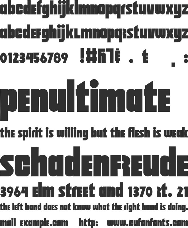 WNET1980 font preview