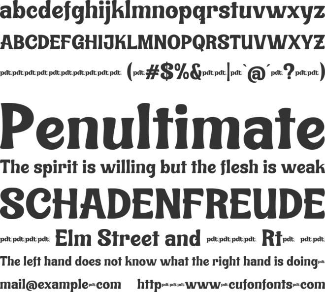 Rodixutrial font preview