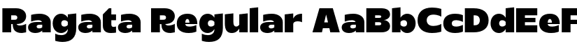 Ragata Regular font