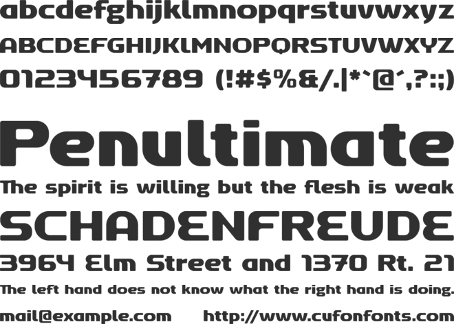 Expo font preview