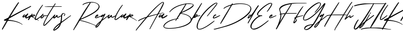 Karlotus Regular font