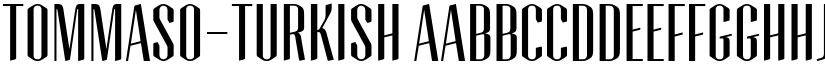 Tommaso-turkish font
