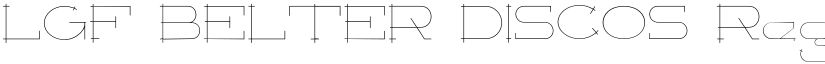 LGF BELTER DISCOS Regular font