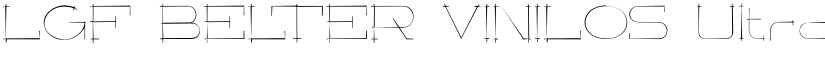 LGF BELTER VINILOS Ultralight font