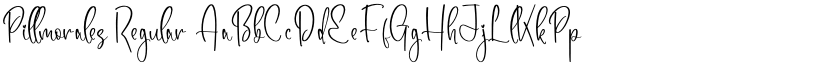 Pillmorales font download