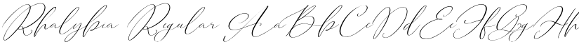 Rhalybia font download