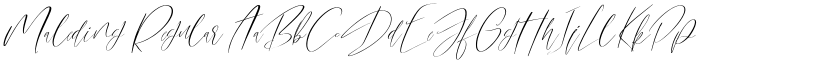 Maleding font download