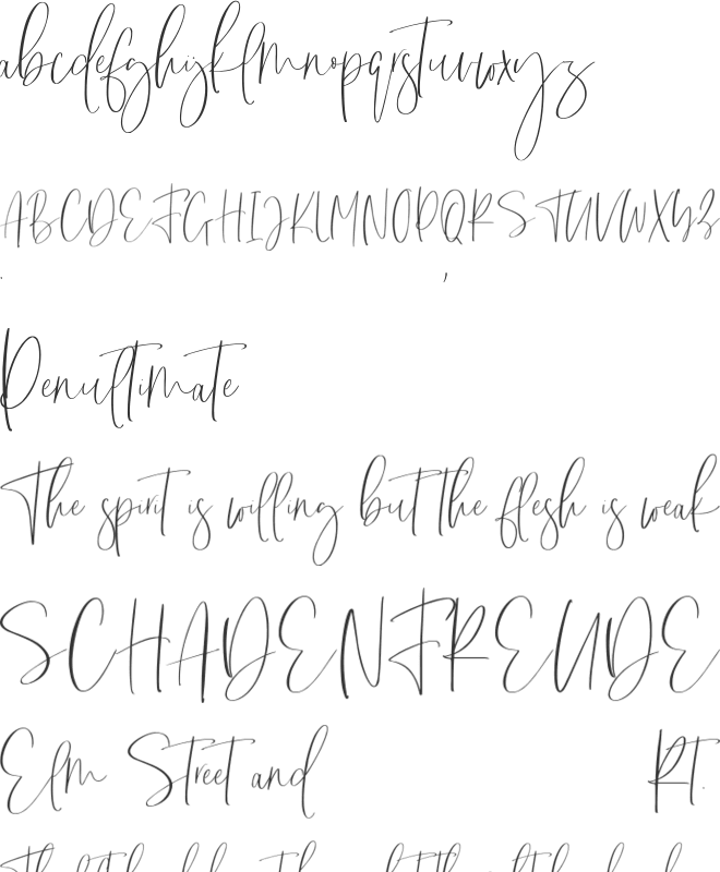 Chemfuny font preview