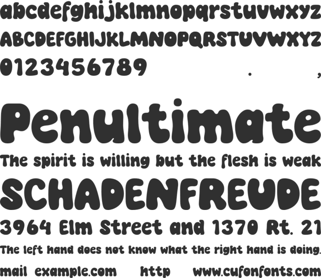 Lucky Coin font preview