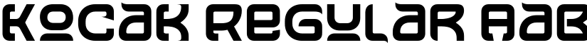 Kocak Regular font