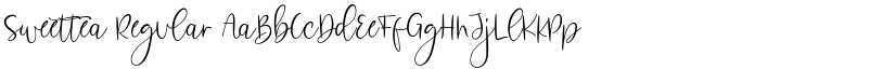 Sweettea Regular font