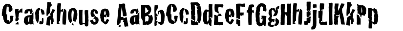 Crackhouse font