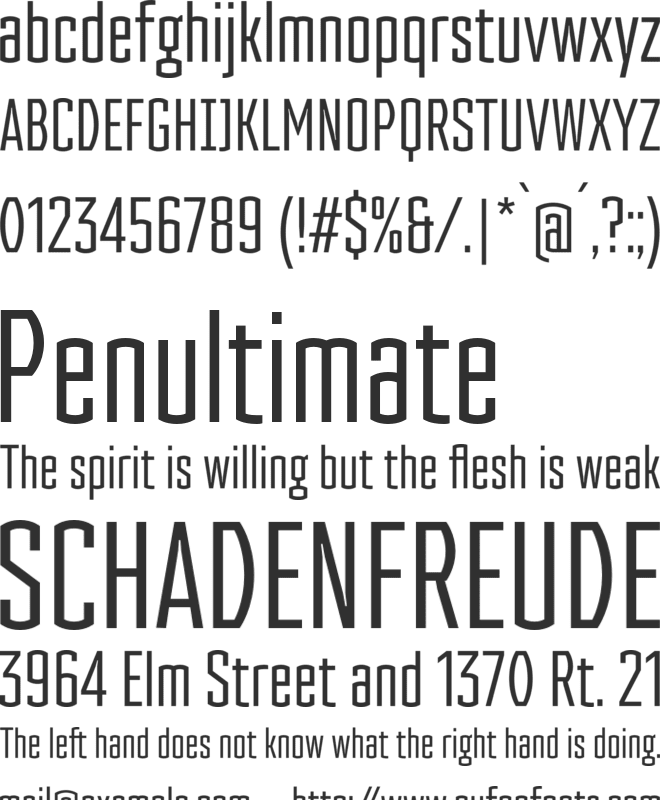 TT Tunnels Trial font preview