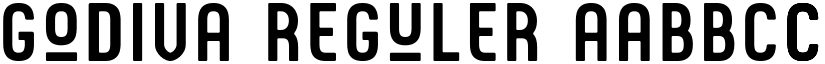Godiva Reguler font