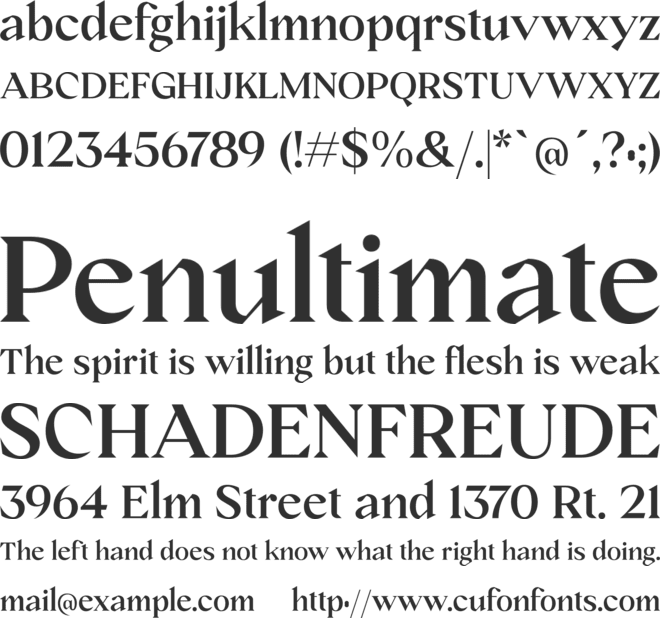 Crucial font preview