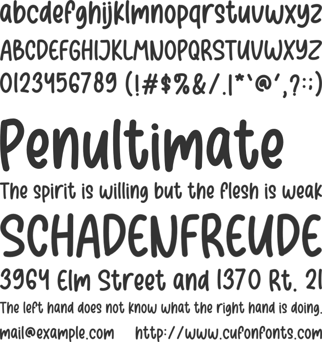 Best Wishes font preview