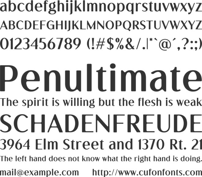 Motena Golden font preview