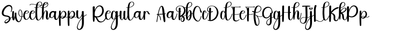 Sweethappy Regular font
